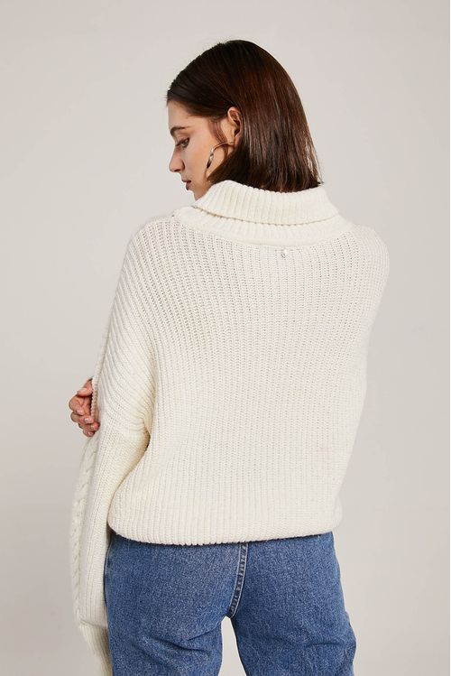 SWEATER CRISANTEMO OFF WHITE