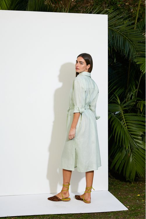 CAMISA  NISPERO VERDE
